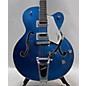 Used Gretsch Guitars Used Gretsch Guitars G5420T Electromatic Azure Metallic Hollow Body Electric Guitar