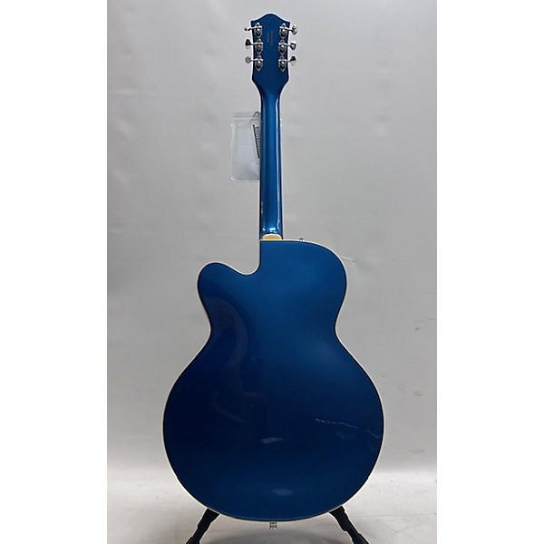 Used Gretsch Guitars Used Gretsch Guitars G5420T Electromatic Azure Metallic Hollow Body Electric Guitar