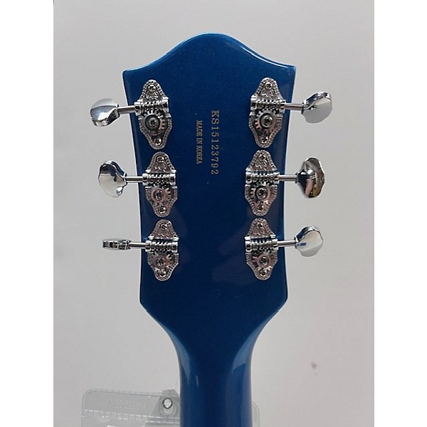 Used Gretsch Guitars Used Gretsch Guitars G5420T Electromatic Azure Metallic Hollow Body Electric Guitar