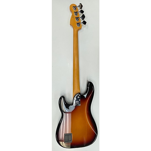 Used Fender Used 2023 Fender American Ultra Precision Bass Vintage Sunburst Electric Bass Guitar