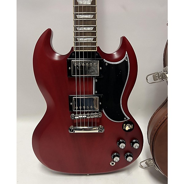 Used Epiphone Used Epiphone 1961 LES PAUL SG STANDARD AGED SIXTIES CHERRY Solid Body Electric Guitar