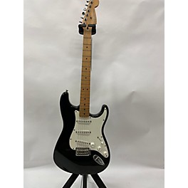 Used Fender Used Fender Standard Stratocaster Black And White Solid Body Electric Guitar