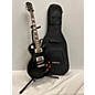 Used Epiphone Used Epiphone Les Paul Standard Plain Top Ebony Solid Body Electric Guitar thumbnail