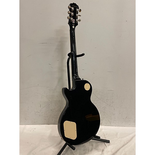 Used Epiphone Used Epiphone Les Paul Standard Plain Top Ebony Solid Body Electric Guitar