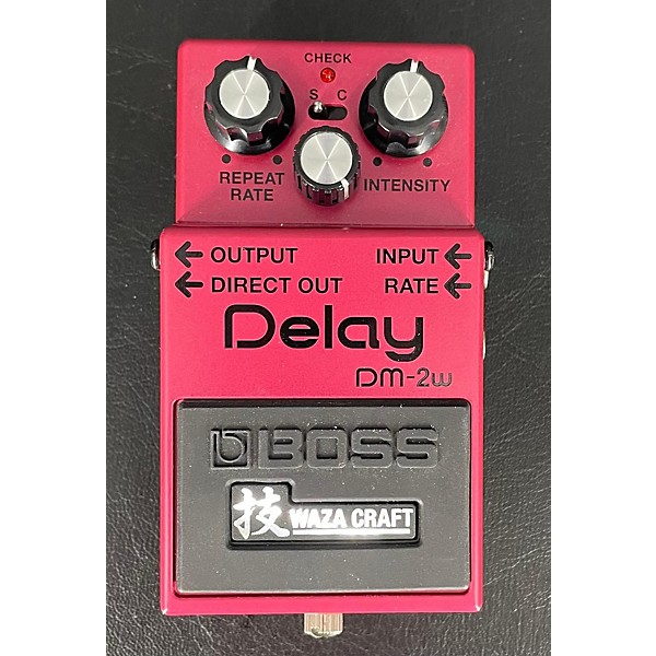 Used BOSS DM2W Delay Waza Craft Effect Pedal