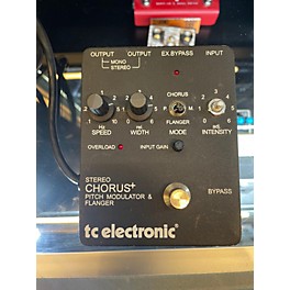 Used TC Electronic SCF Chorus Flanger Effect Pedal