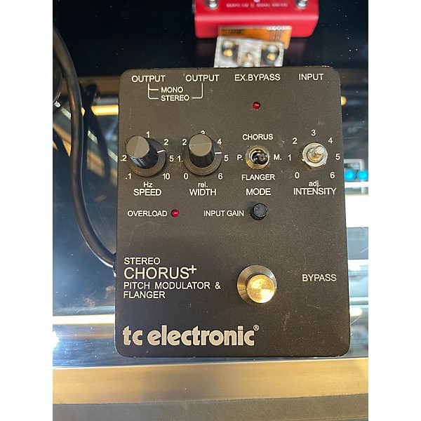 Used TC Electronic SCF Chorus Flanger Effect Pedal