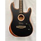 Used Fender Used Fender American Acoustasonic Stratocaster Black Acoustic Electric Guitar