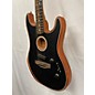 Used Fender Used Fender American Acoustasonic Stratocaster Black Acoustic Electric Guitar