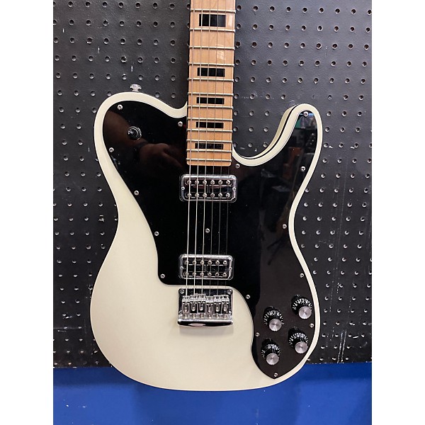 Used Schecter Guitar Research Used Schecter Guitar Research PT Fastback Antique White Solid Body Electric Guitar