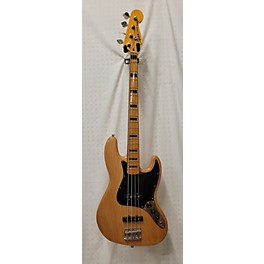 Used Squier Used Squier Classic Vibe 70s Jazz Bass Natural Electric Bass Guitar