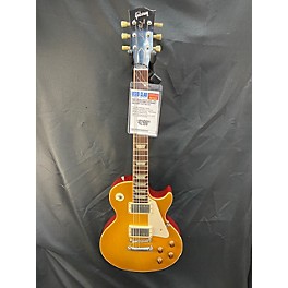 Used Gibson Used Gibson Custom Shop 1960 LPR0 LP6C60PLBNH Lemonburst Solid Body Electric Guitar