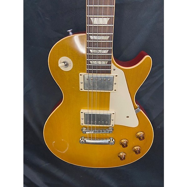 Used Gibson Used Gibson Custom Shop 1960 LPR0 LP6C60PLBNH Lemonburst Solid Body Electric Guitar