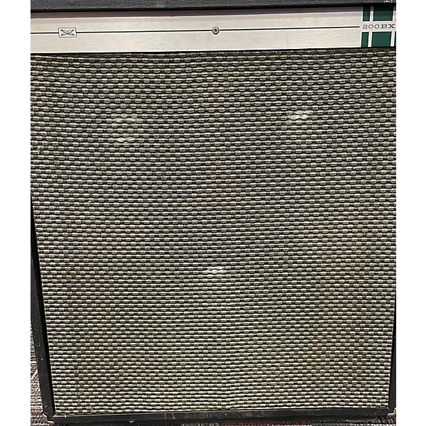 Vintage Silvertone 1972 SEARS SILVER TONE HALF STACK - 1972 SEARS SILVER TONE BASS HEAD, SOLID STATE 200 WATTS; 1972 SEARS...