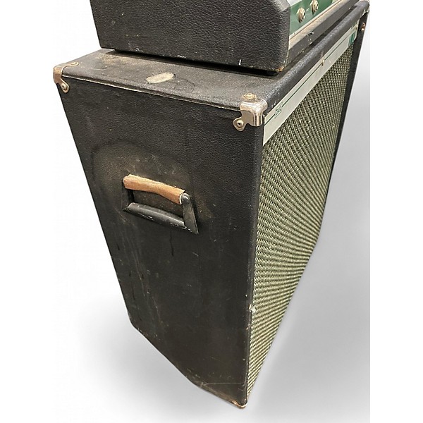 Vintage 1972 Silvertone SEARS SILVER TONE HALF STACK - 1972 SEARS SILVER TONE BASS HEAD, SOLID STATE 200 WATTS; 1972 SEARS...