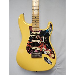 Used Fender Used 2019 Fender Modern Player Stratocaster Vintage Yellow Solid Body Electric Guitar