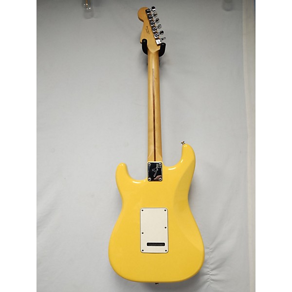 Used Fender Used 2019 Fender Modern Player Stratocaster Vintage Yellow Solid Body Electric Guitar