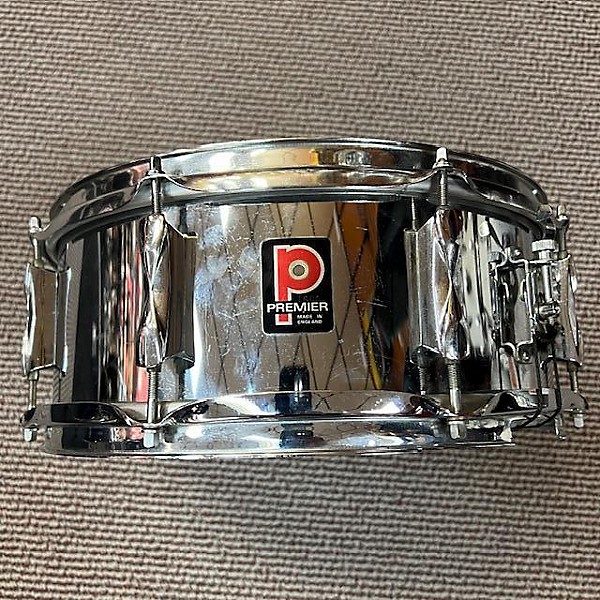 Used Premier Used Premier 14X6 APK Steel Snare Drum Drum Chrome