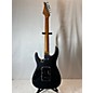 Used Eart Used EART DOUBLE CUTAWAY GUITAR Black Solid Body Electric Guitar