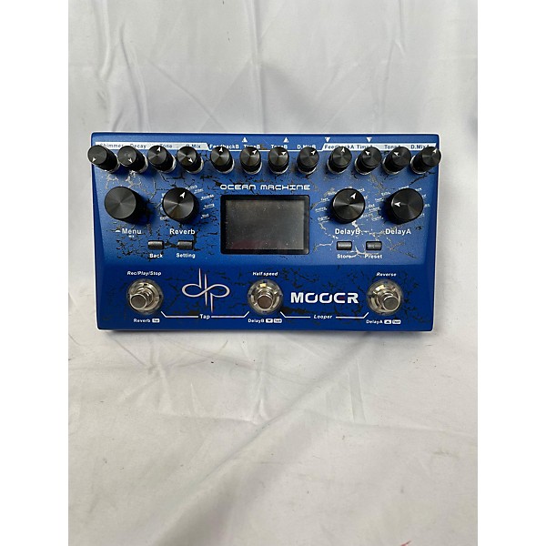 Used Mooer ocean machine Effect Processor