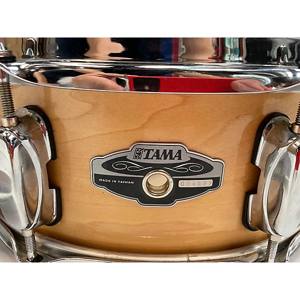 Used TAMA Used TAMA 6.5X14 Snare Drum Natural