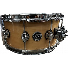 Used DW Used DW 6.5X14 Performance Series Snare Drum Natural