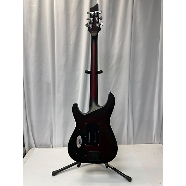 Used Schecter Guitar Research Used Schecter Guitar Research C1 Platinum Crimson Red Burst Solid Body Electric Guitar