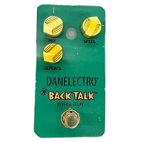 Used Danelectro Used Danelectro Back Talk Reverse Delay Effect Pedal