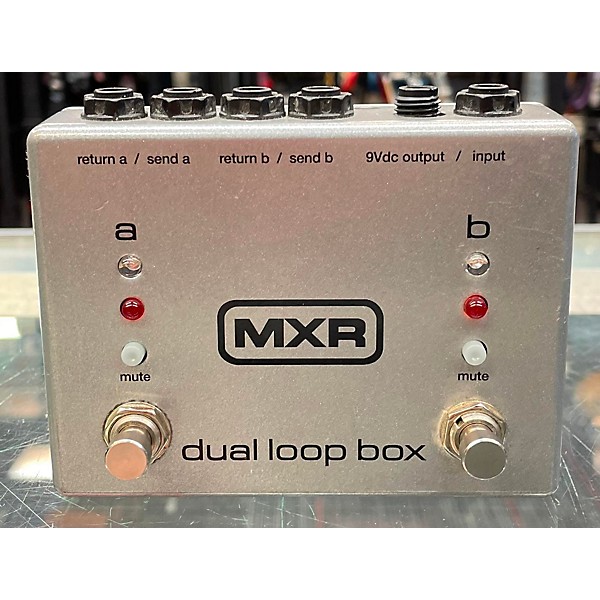 Used MXR DUAL LOOP BOX Pedal