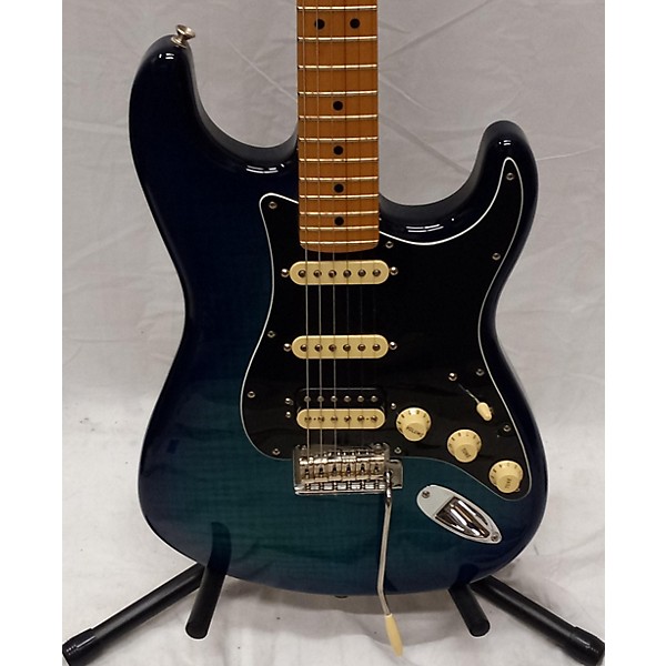 Used Fender Used Fender Player Plus Stratocaster HSS Blue Solid Body Electric Guitar