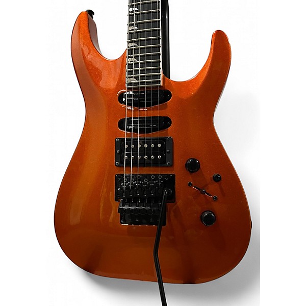 Used Kramer SM-1 Orange Crush Solid Body Electric Guitar