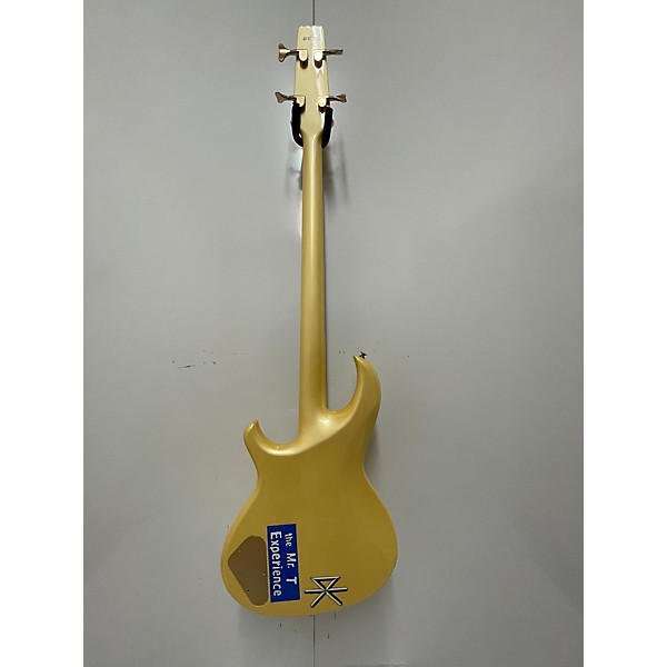 Used Used 1984 Aria SB ELITE GOLD SPARKLE Electric Bass Guitar