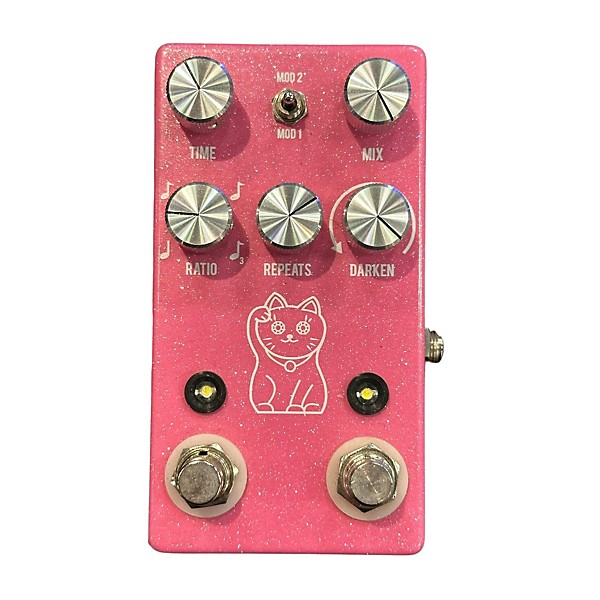 Used JHS Pedals LUCKY CAT DELAY Effect Pedal