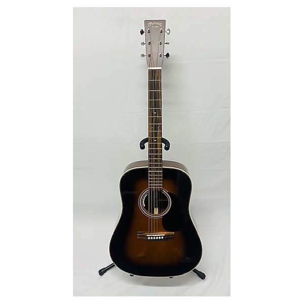 Used Martin Used Martin HD28E-sB-LRB 1935 Sunburst Top Acoustic Electric Guitar