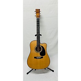 Used Martin Used Martin Custom Build 14-fret Dreadnought D-14 Natural Acoustic Electric Guitar