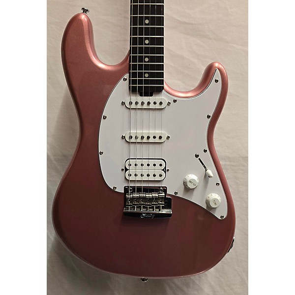 Used Sterling by Music Man Used Sterling By Music Man Cutlass Hss Rose Gold Solid Body Electric Guitar