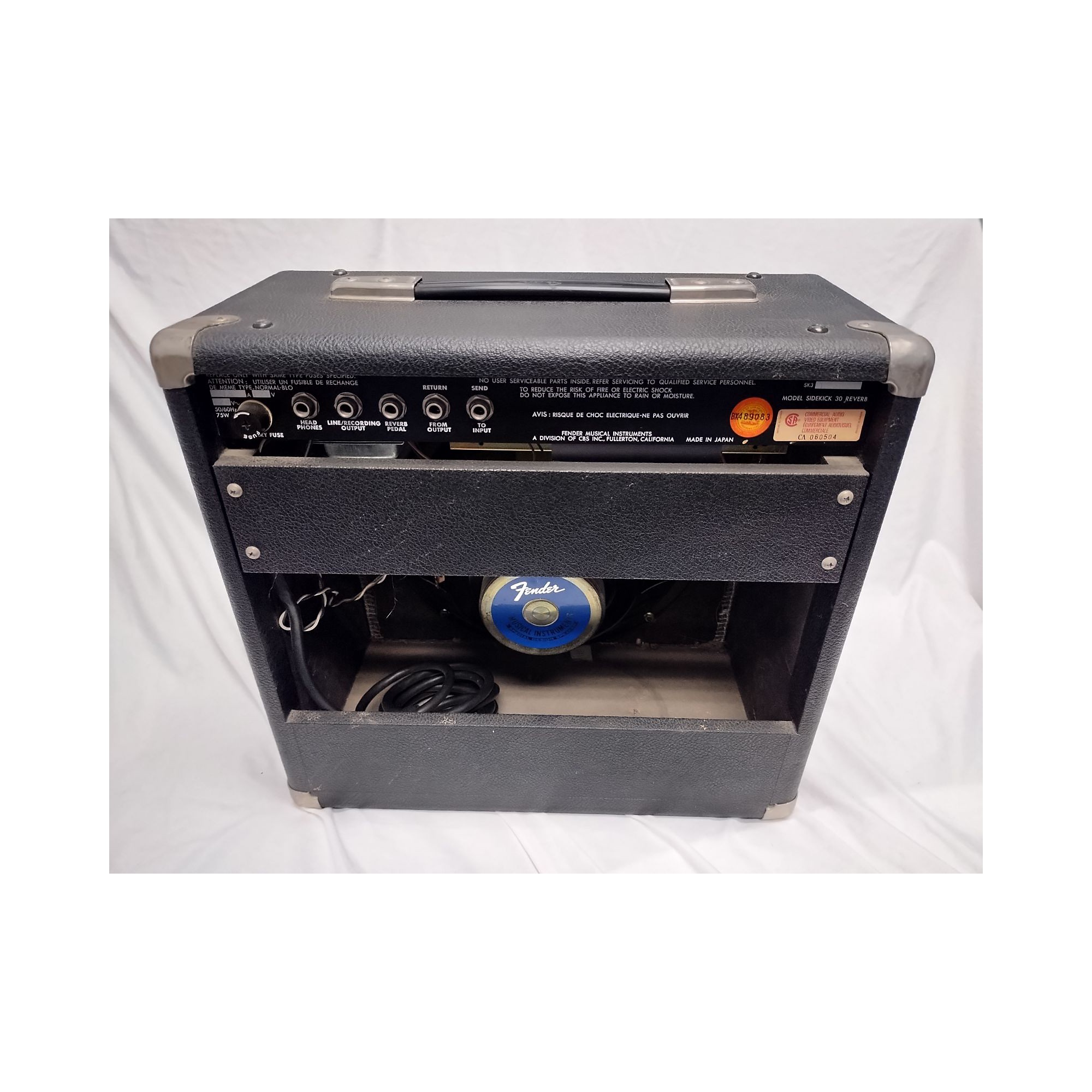 Used Fender Sidekick Reverb 30 Guitar Combo Amp | Guitar Center 