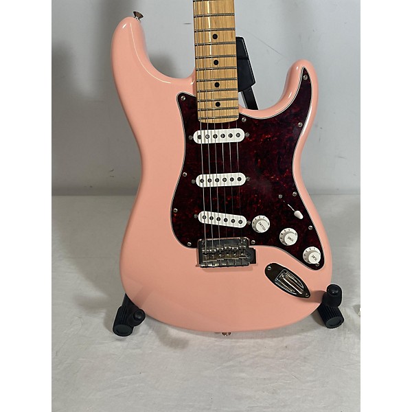 Used Fender Used 2021 Fender Standard Stratocaster Pink Solid Body Electric Guitar