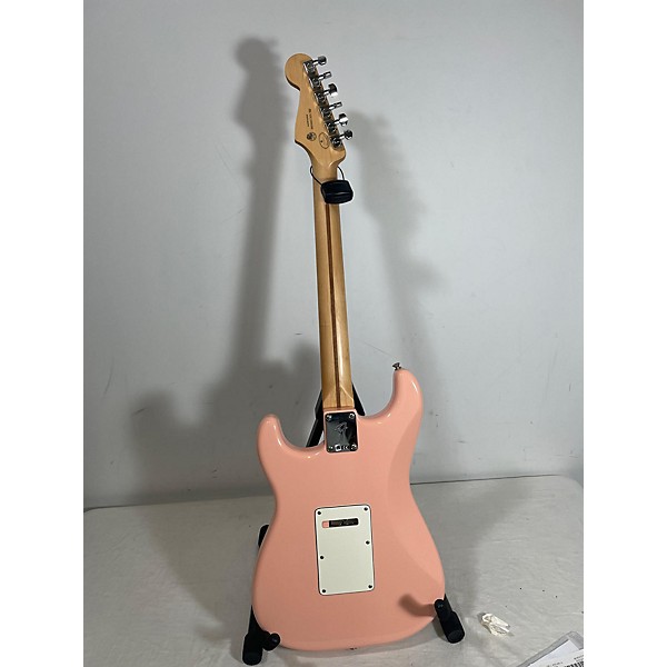 Used Fender Used 2021 Fender Standard Stratocaster Pink Solid Body Electric Guitar