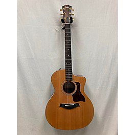 Used Taylor Used Taylor 214CE Deluxe Natural Acoustic Electric Guitar