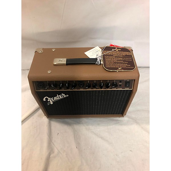 Used Fender Acoustasonic Jr 40W Acoustic Guitar Combo Amp