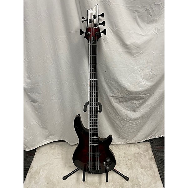 Used Schecter Guitar Research Omen Elite 5 String Electric Bass Guitar