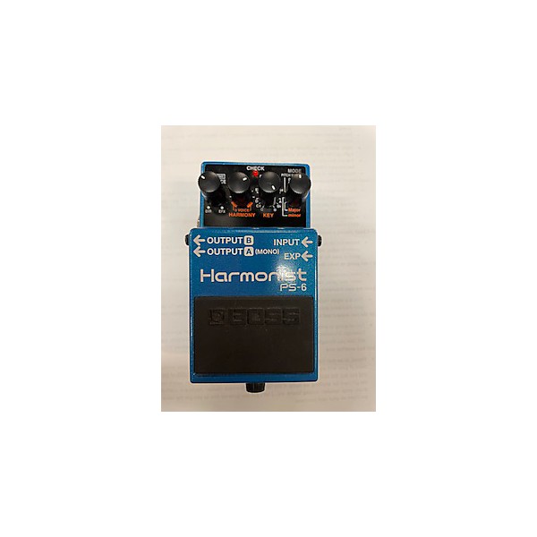 Used BOSS PS6 Harmonist Effect Pedal