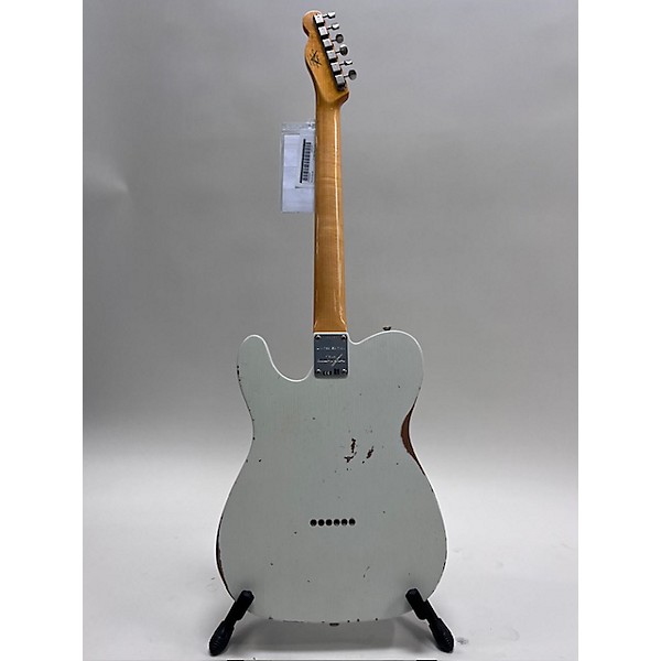 Used Fender Used 2017 Fender Custom Shop 1961 Reissue Tele White Solid Body Electric Guitar