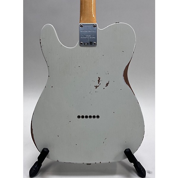 Used Fender Used 2017 Fender Custom Shop 1961 Reissue Tele White Solid Body Electric Guitar