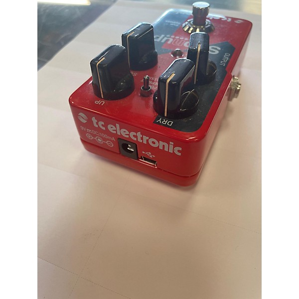 Used TC Electronic Sub N Up Octaver Effect Pedal