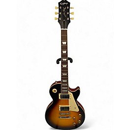 Used Epiphone 1959 Reissue Les Paul Standard Aged Dark Burst Solid Body Electric Guitar