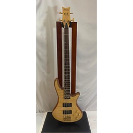 Used Schecter Guitar Research Used Schecter Guitar Research C4 Custom Natural Electric Bass Guitar