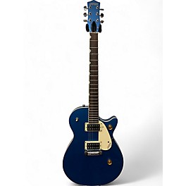 Used Gretsch Guitars Used Gretsch Guitars G2217Streamliner Junior Jet Club Fairlane Blue Solid Body Electric Guitar