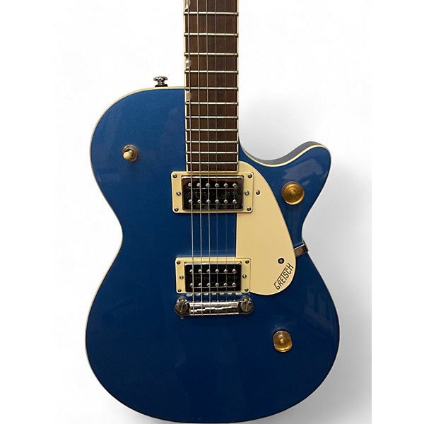 Used Gretsch Guitars Used Gretsch Guitars G2217Streamliner Junior Jet Club Fairlane Blue Solid Body Electric Guitar